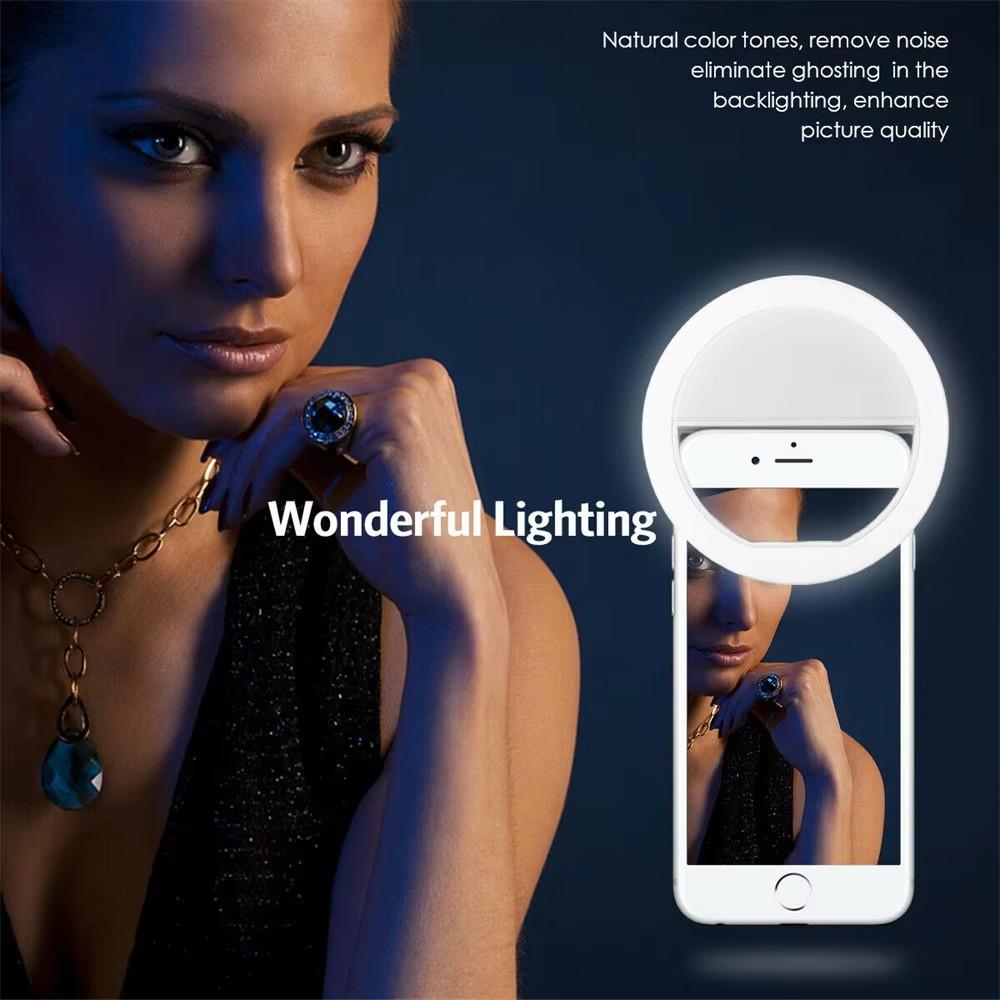 Clip On Selfie Ring Light Rech - огляд і ціна Photography Lighting Game