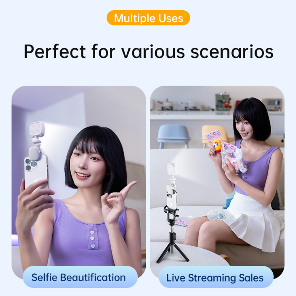 Portable LED Selfie Light Came - огляд і ціна Photography Lighting Handheld