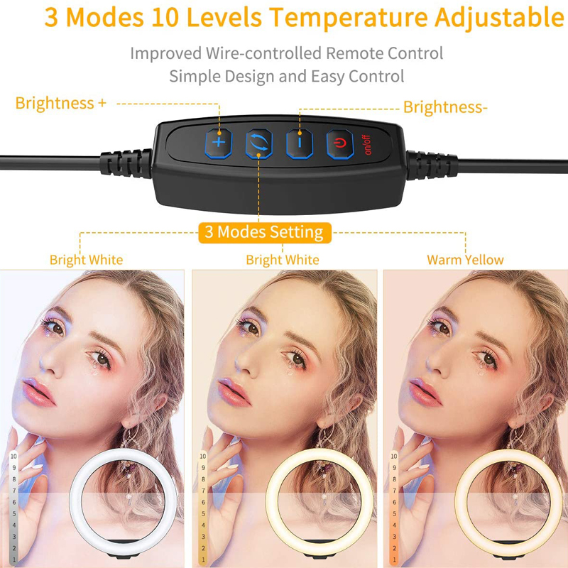 10 inch Selfie Ring Light Phot - огляд і ціна Photography Lighting Description